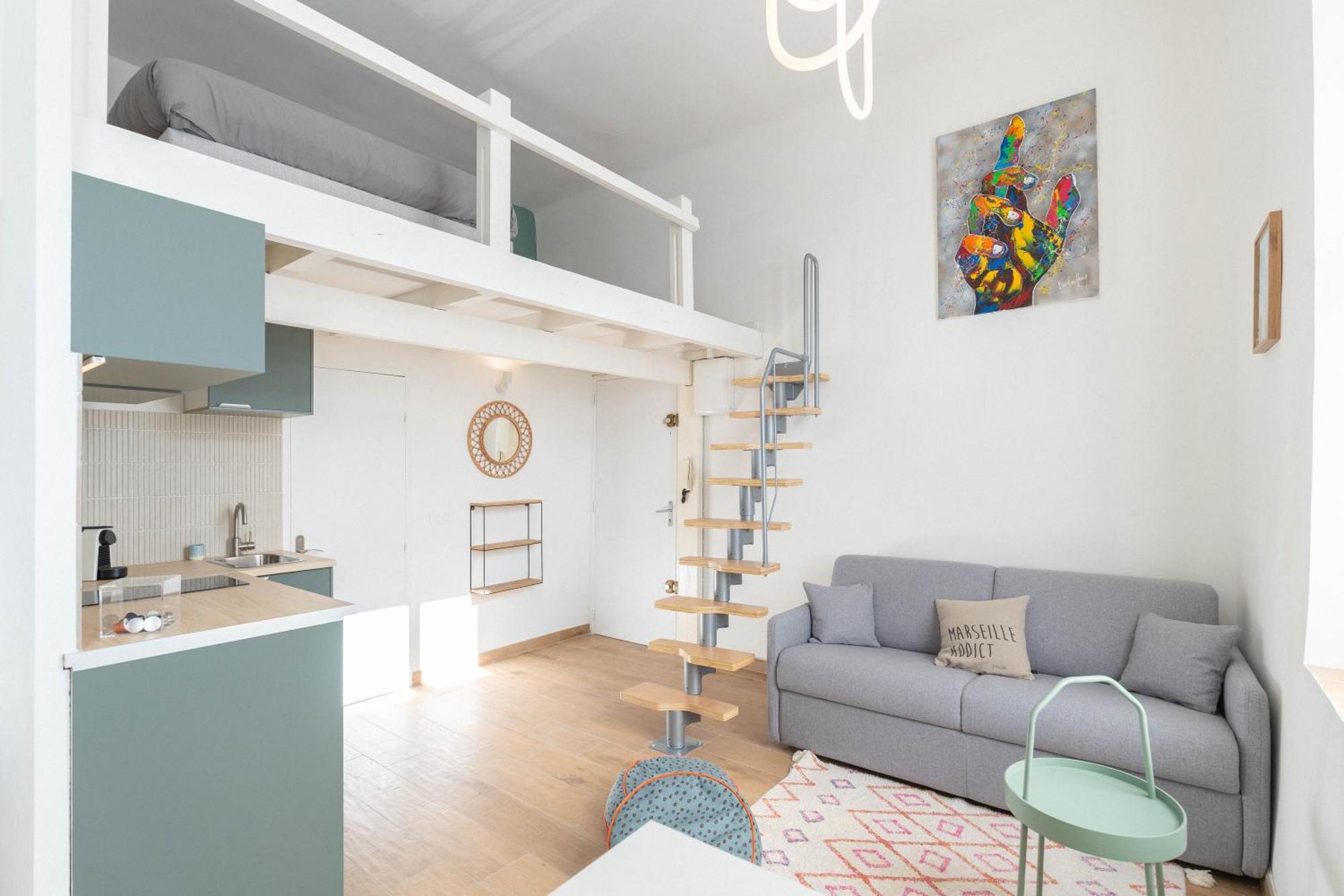 Appartement Moderne マルセイユ エクステリア 写真